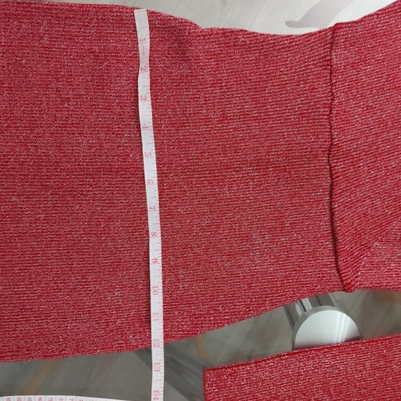 Bodycon pink long sleeve sweater dress | Small - Picture 4 of 6